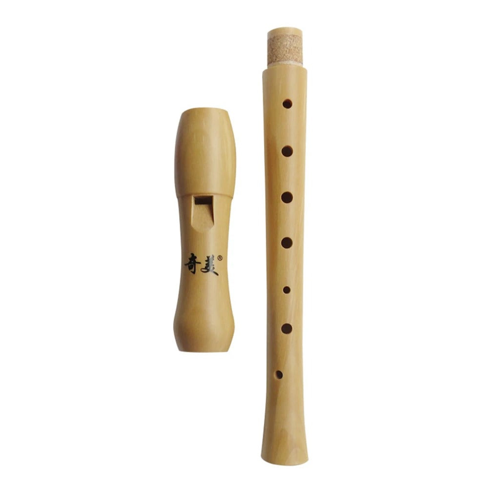 1pc 8 Hole Treble Clarinet Wooden Flute with Storage Box for Beginner Learning Professional Instrument Germanic/ Baroque Style