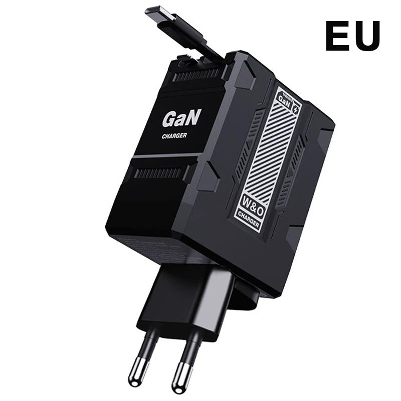 Advanced Dual PD USB GaN Charger, 20W Fast-charge Compatible for 14, 15, 16