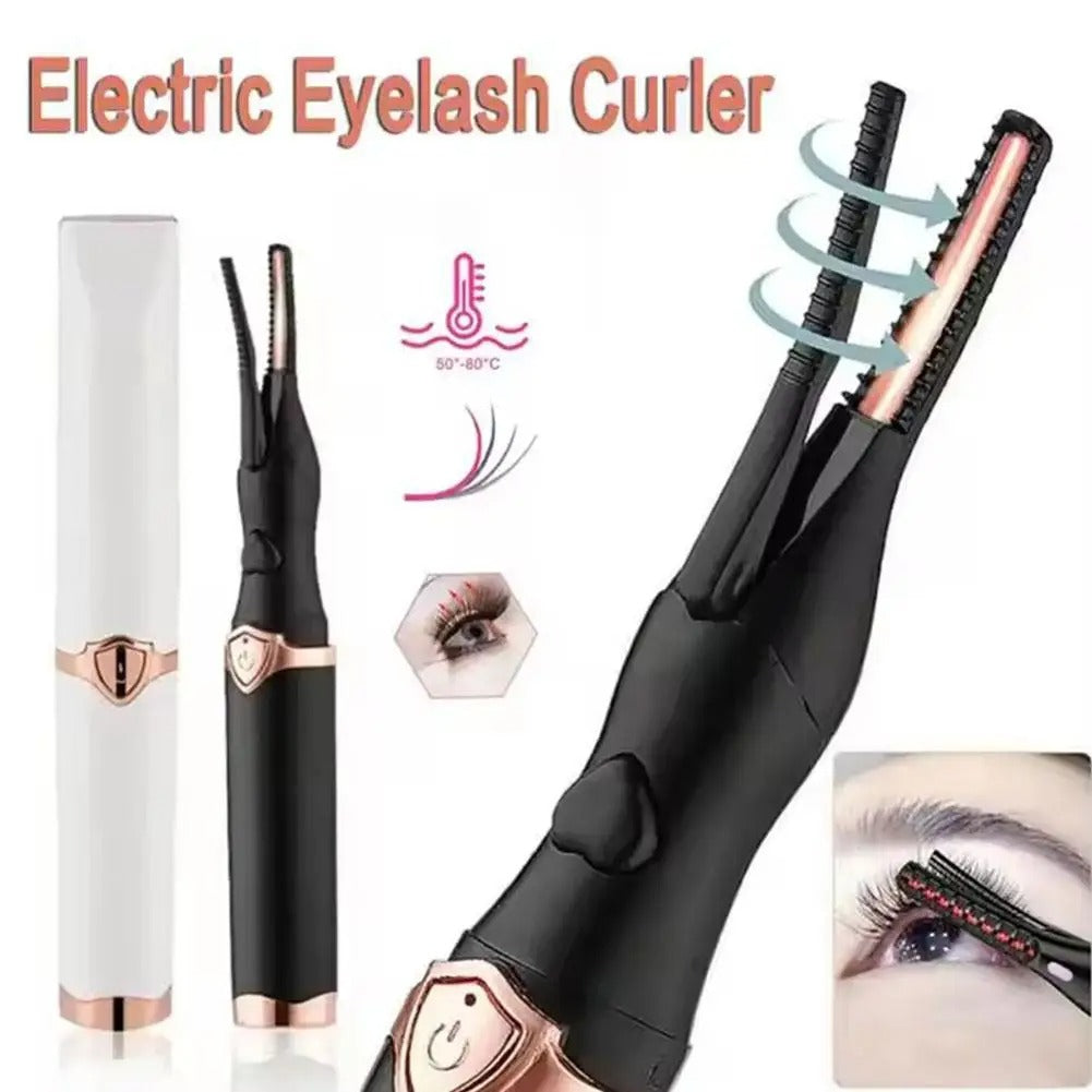 Heated Eyelash Curler – 3 Heat Settings for Long-Lasting Lift | USB Rechargeable