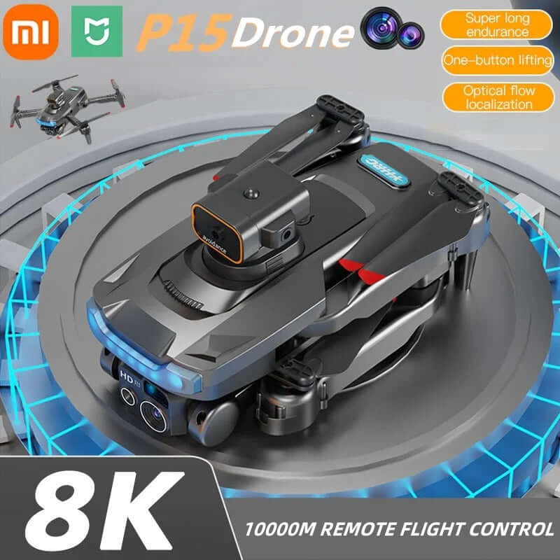 Xiaomi P15 Drone Professional 4K Dual-Camera GPS HD Aerial Photography Omnidirectional Obstacle Avoidance Optical Position - Buglass