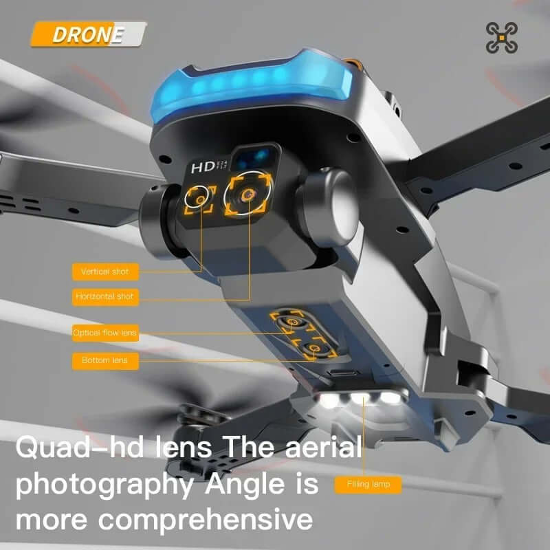 Xiaomi P15 Drone Professional 4K Dual-Camera GPS HD Aerial Photography Omnidirectional Obstacle Avoidance Optical Position - Buglass