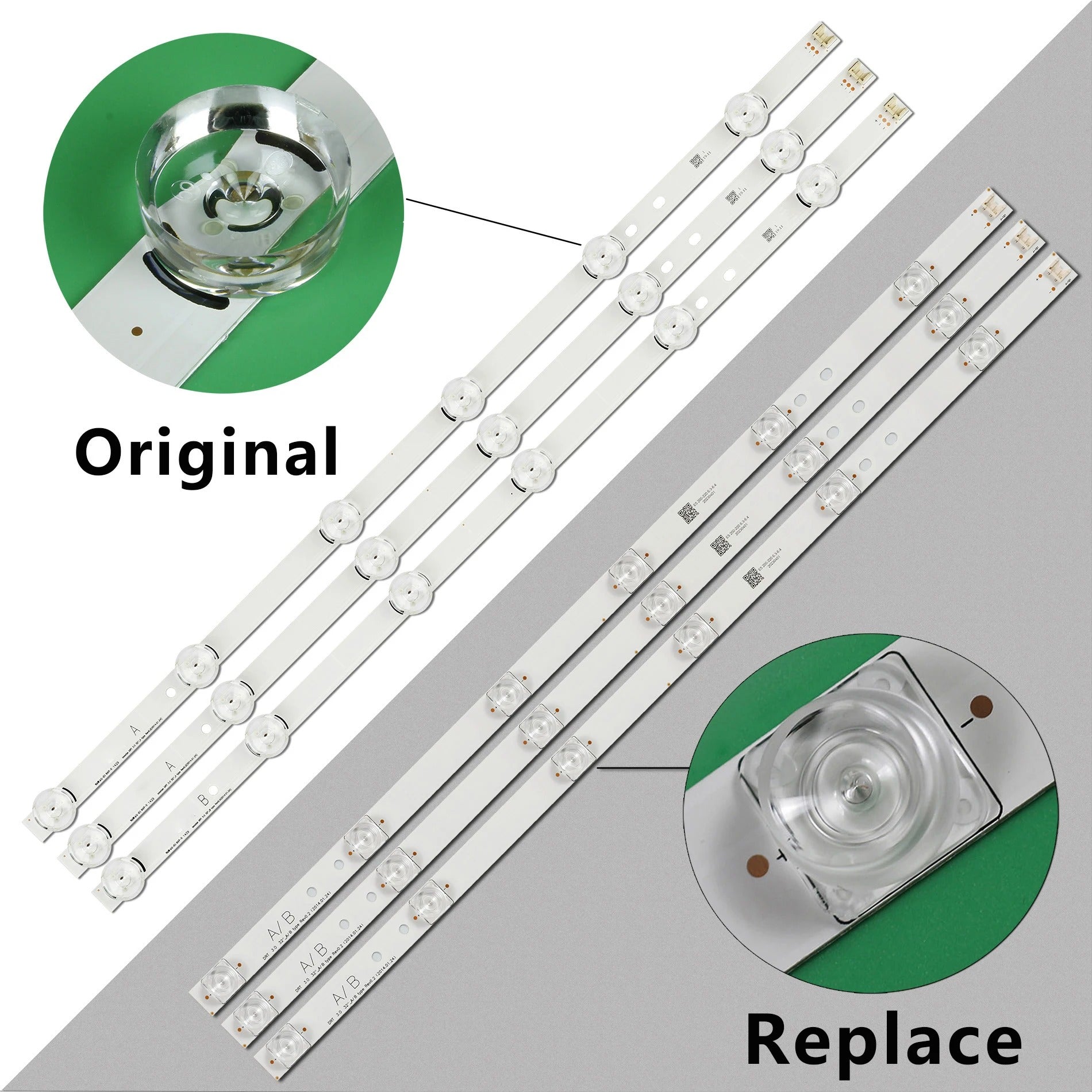 Backlight Array LED Strip Bar For 32LB561U 32LF630V 32LB580B 32LB583B - Buglass