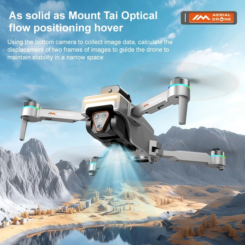 Foldable New M4 RC Drones With 4K/8K Professional 1080P Wide Angle HD Cameras Aerial Photography WIFI FPV Height Hold Quadcopter