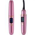 Rechargeable Electric Heated Eyelash Curler, Digital Display 3-Level Temperature Control for Long-Lasting Lash Curls