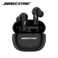 Bosecxting Wireless Bluetooth Headphone In-ear Earplugs New Noise Reduction Sliding Cover Headset Sports Game Earphones With Mic