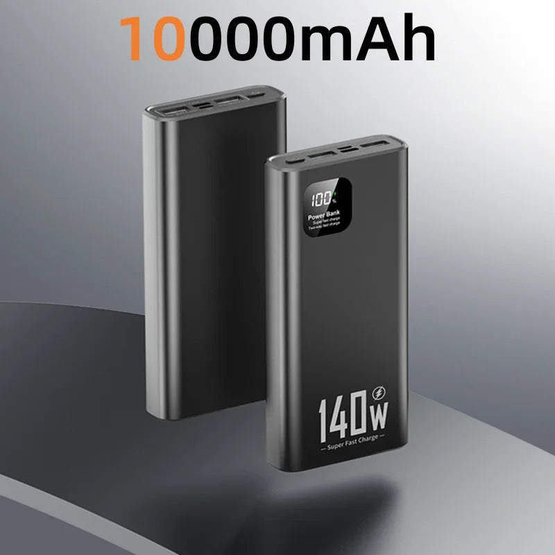 500000mAh High Capacity Power Bank 140W PD 22.5W Super Fast Charging Portable Battery Charger for iPhone 12-17 Samsung